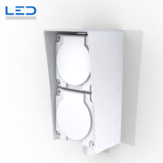 Edelstahl Steckdosenblende ESOCKET, prises de jeardin, Steckdosensäule, socles de prises, socket pedestals, sockets column, prises colonne,