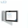 SlimMount LED-Stechschild, Firmenbeschriftung. Leuchtwerbung, Leuchtreklame, segnale luminoso, Panneaux publicitaires, luminous panel