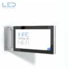 SlimMount LED-Stechschild, Firmenbeschriftung. Leuchtwerbung, Leuchtreklame, segnale luminoso, Panneaux publicitaires, luminous panel