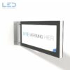 SlimMount LED-Stechschild, Firmenbeschriftung. Leuchtwerbung, Leuchtreklame, segnale luminoso, Panneaux publicitaires, luminous panel
