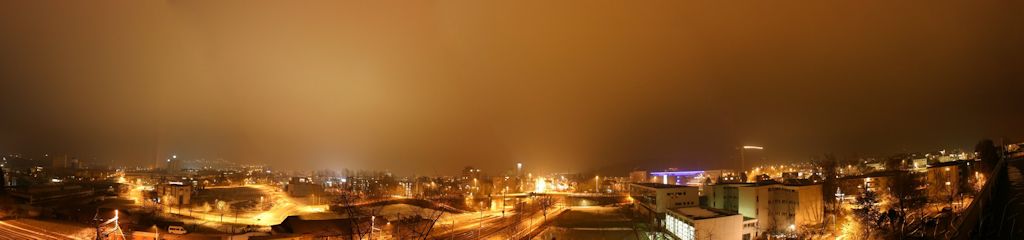 Lichtverschmutzung in Städten