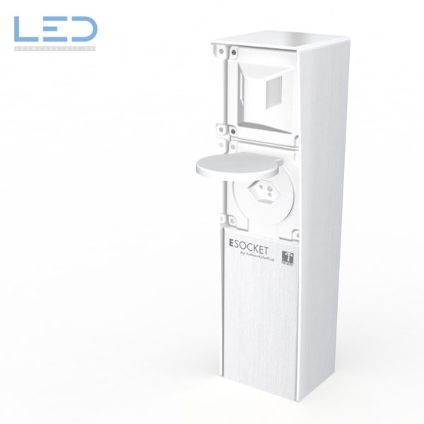 Steckdosensockel, ESOCKET aus Edelstahl Bewegungsmelder mit T13