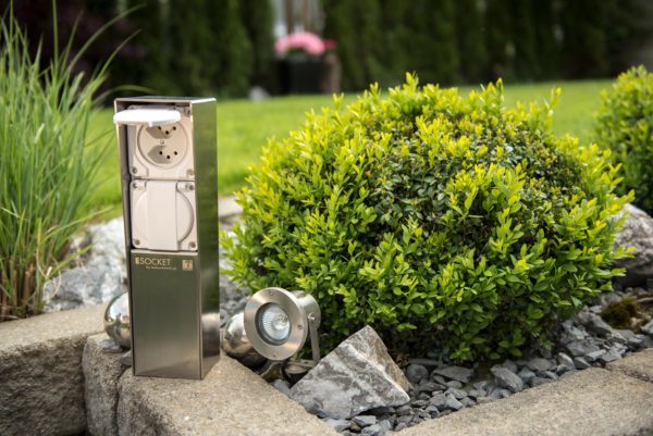 Steckdosensockel ESOCKET 350 Gartenstromverteiler IP21 / IP55