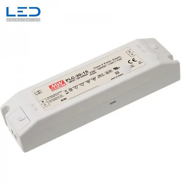 MeanWell PLC-30-15 LED PowerSupply, Konverter, Trafo, LED Netzteile