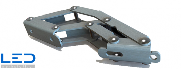 Scharnier, Türscharnier für Profile mit 30-40mm Querschnitt