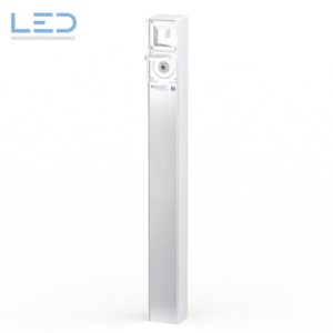 Steckdosensäule-ESOCKET 900 mit Bewegungsmelder & Schlüsselschalter, prises de jardin, Steckdodensäule