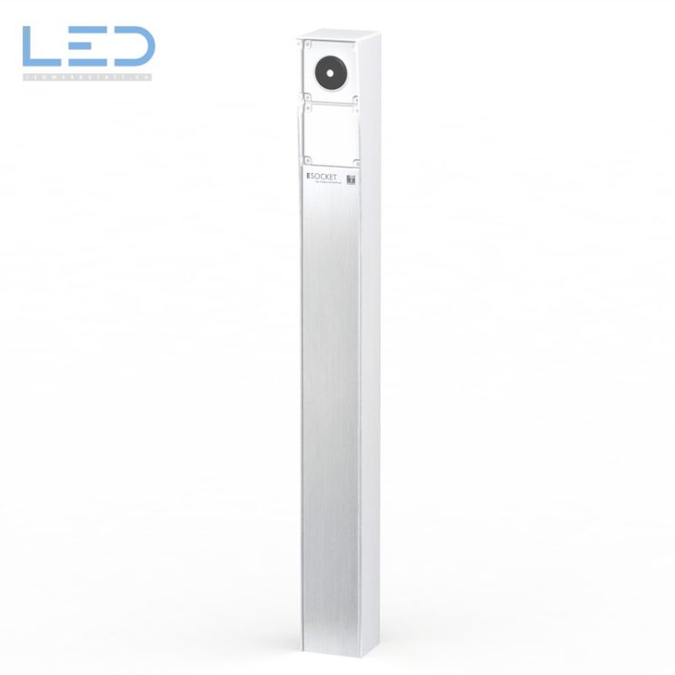 Hinterleuchtete Küchenwand aus Glas homogen beleuchtet