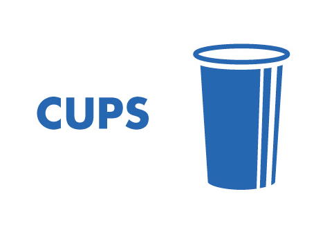 Symbol Cups, Becher