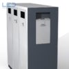 Wertstoffbehälter W3, Abfalltrennbehälter, Public Waste bins, Poubelle Recyclage, Abfallbehälter