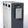 Wertstoffbehälter W3, Abfalltrennbehälter, Abfallbehälter, Recyclingbehälter, Recyclingstation, Public Waste bins, Poubelle Recyclage, Abfallbehälter