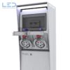 CEE32 Steckdosensäule, Stromtankstelle, Edelstahl, IP67 Schutz, Energiesäule, Stromsäule, Steckdosensäulen Camping, Marina, Prises de Courant camping, socket camping, CEE