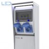 Stromsäule Schuko, Campingsäule, Stromtankstelle, Steckdosensäule Marina, Energiesäule, Stromsäule aus Edelstahl mit CEE16 Steckdosen IP67, prises de Courant camping, socket camping