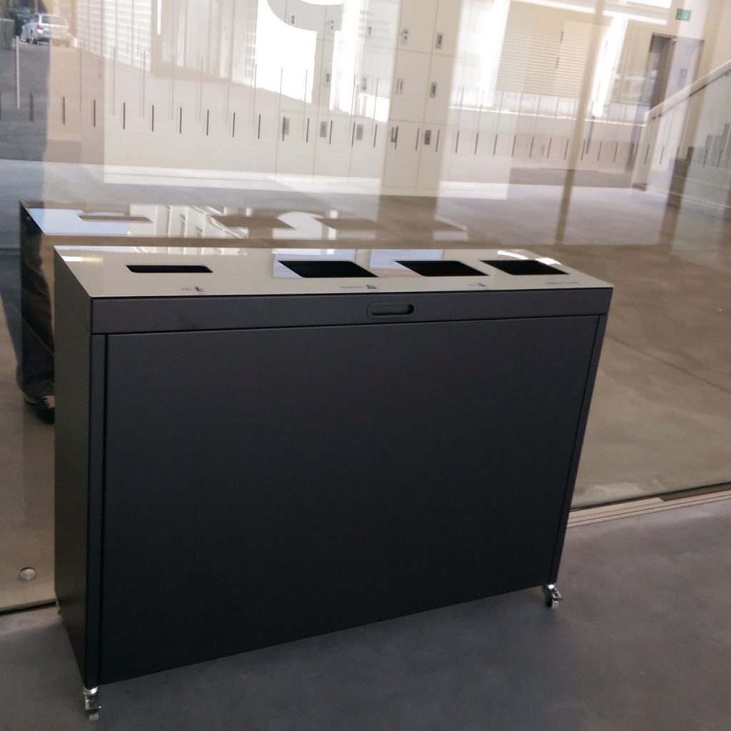 BBZ-SO Recyclingstation, 110lt , Wertstoffbehälter, Entsorgungsbox, Entsorgungsstation