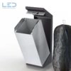 Q-Bin Kehricht 110 Liter Recyclingstation aus Edelstahl Swiss Made