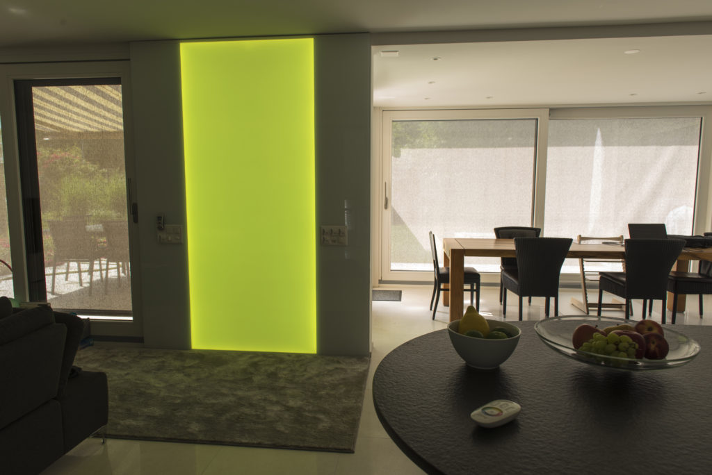 RGB Wandleuchte, RGB Leuchtwand, Flachleuchte, LED, Deko, Leuchte, Wandleuchte, Wandbeleuchtung