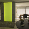 RGB Wandleuchte, RGB Leuchtwand, Flachleuchte, LED, Deko, Leuchte, Wandleuchte, Wandbeleuchtung