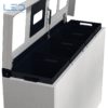 recycling supplies, Recyclingstation Multilith Edelstahl, Wertstoffbehälter, Waste Bin, Abfalltrenner, Abfalltrennstation, Recycling Station