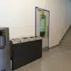 C4 Bin im Gastro Bereich Recyclingstation mit 4 Fraktionen, modulare Recyclingbehälter für alle Wertstoffe, Recyclingstation Swiss Made