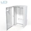 Energiesäule, Edelstahl, Esocket, 350 Feller, Haager, Abschliessbar