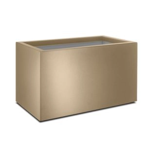 Nico Blumentrog, Metallico Nico Sabbia, Pflanzenbehälter Messing, Metallico Elena, Pflanzgefäss, Blumentopf, Blumenschale, Planzentopf, Pflanzengefässe, Swiss Made