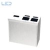 Entsorgungsbox , Recycling Station, Recyclingstation Multilith 3.0 Inox, Recyclingbox, Recycling Box, Abfallsystem, Abfallbehälter, Entsorgungssystem, Edelstahl