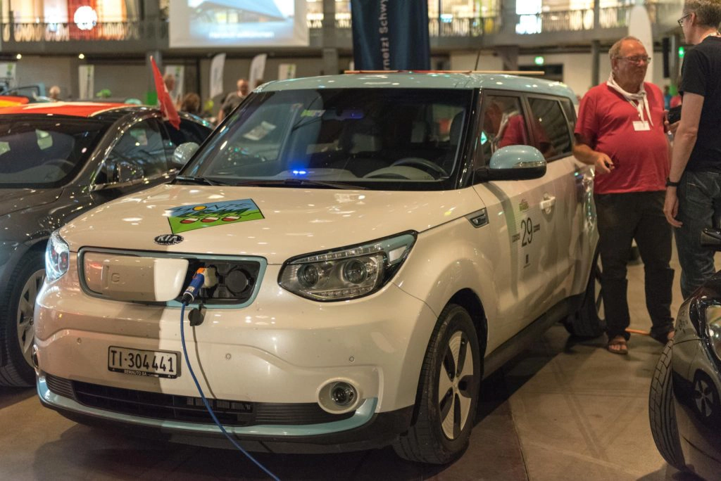 Wave Trophy 2018 in der Umweltarena in Spreitenbach, Kia E-Mobilität