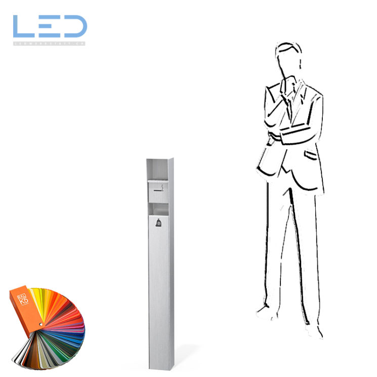 ESOCKET 350-F Color Anschlusssäule, Edelstahl IP54 Feller