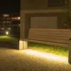 LED Parkbank Parker Due, Schweizer Bank, Sitzbank, Unesco Biosphäre Entlebuch, public furniture, Raum Mobiliar, Stadt Mobiliar