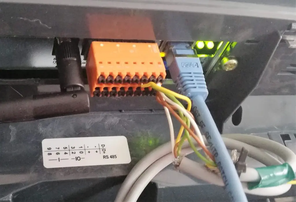 Ports Fronius Symo Hybrid, Installation