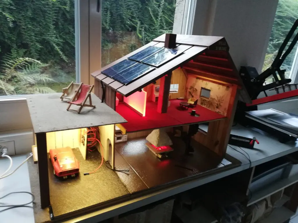 Musterhaus, Solar, Autark.