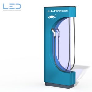 E-Ladesäulen, E-Charger, Stromtankstelle, E-Mobility Säule, 22kWh
