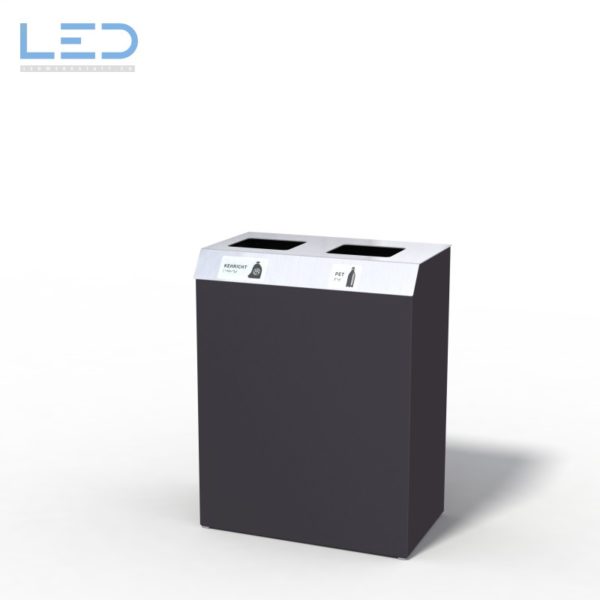 Recyclingstation C2 Serie mit Blindenschrift