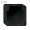 AP-Gehäuse-ROB-schwarz, NAP Gehäuse Grau Robusto Hager Schutzklasse IP55, E-Nr 284077053, EAN-Nr 7611795469830. Passend zu ESOCKET xxx-H