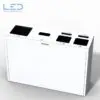 Recyclingstation Multilith 4.2, Abfallbehälter, Wertstoffbehälter, PET, Abfall, ALU