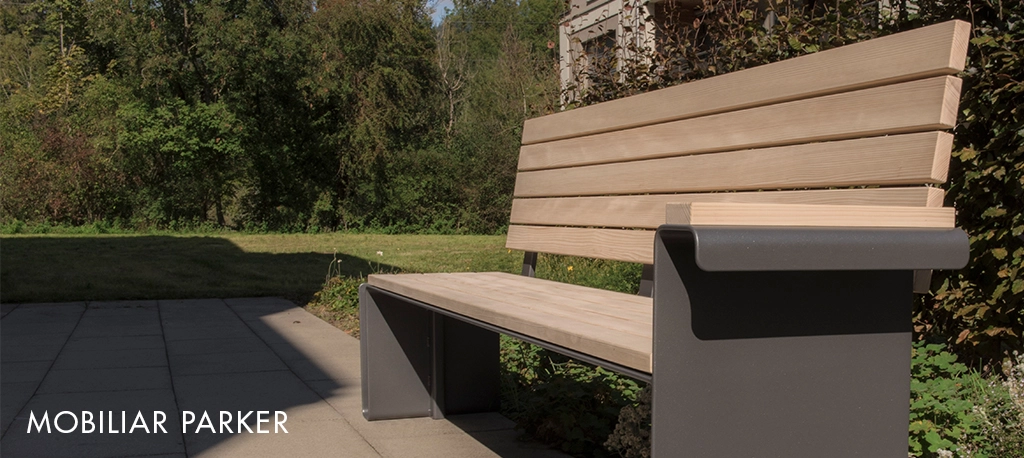 Parker Parkbank, Stadtmobiliar, Bank, public furniture