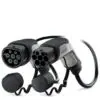 Ladekabel Typ 2, AC-Ladekabel mit Ladestecker Typ 2, C-Line schwarz / grau, IEC 62196-2, 20-32 A / 480 V (AC), Elektromaterial, E-Mobility