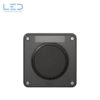 Sonnerie-Drucktaster NEVO schwarz, Feller, Namensschild, 16A 230 VAC, Steckklemmen, E-Nr 366113050, EAN-Nr 7613175356761, Elektromaterial