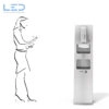 Hygienestation I-Serie, All in One Hygienekonzept Einzelhandel, Desinfektion, Schutzmaterial, Self Service Hygienedisplay Corona, COVID19