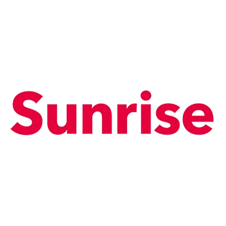 Sunrise setzet auf unsere Recyclingstationen C-Serie, Swiss Made by LED Werkstatt GmbH