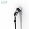 Steckerparkplatz Typ 2 Wandmontage, Ladekabel sicher aufbewahren, Wandmontage