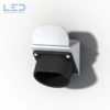Wandhalterung Typ 2, Steckerparkplatz Wandmontage, Ladekabel sicher aufbewahren, Wandmontage, E-Mobility Typ 2 Stecker Halterung