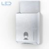 Maskenspender Pro Edelstahl bis 250 Masken, Face Mask Dispenser, Schutzmasken, Covid 19, Mask2go, Masken Spender, distributeur de masques