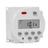 Zeitschaltuhr 12V / 16A  mit 7 Tage Programm (Wochenprogramm) und integrierter wiederaufladbarer Batterie zur Sicherung der Programme bei Stromunterbruch.