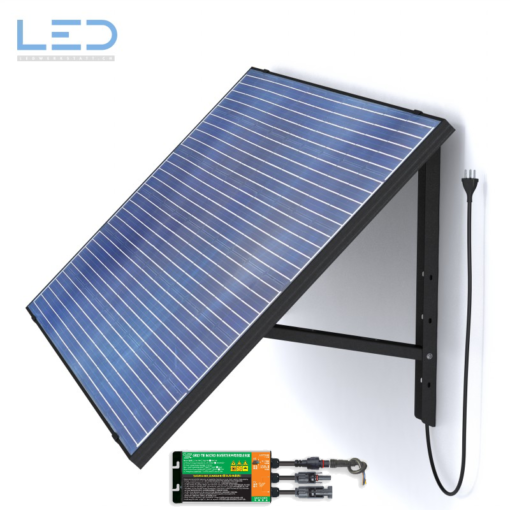 Balkon Solarmodul mit GMI 300W Micro Inverter, Plug In Solar, PV-Modul Plug n Play