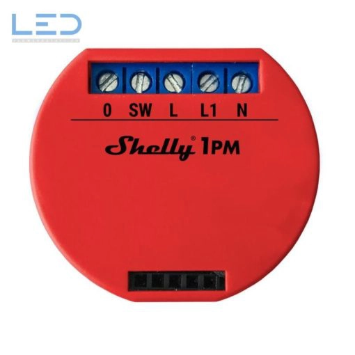 Shelly WLAN-Schaltaktor Shelly 1PM WiFi-Switch mit Leistungsmessung