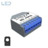 Shelly EM WiFi-Energy Meter inkl. 50 A Stromwandlerklemme, Zwei unabhängig Kanäle zum Messen von bis zu 120 A pro Kanal