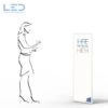 P-Board 1500x500 mm, Public Board, Schaufenster Aufsteller mit LED Hinterleuchtung, Leuchtreklame für Schaufenster und Public Bereiche mit Zeitschaltuhr