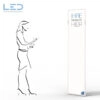 P-Board 2000x500 mm, Public Board, Schaufenster Aufsteller mit LED Beleuchtung, Leuchtreklame für Schaufenster und Public Bereiche Swiss Made