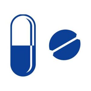 Tabletten oder Medikamentensammlung
