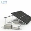 Aufdach Ständer 20° & 30° für Flachdach oder Trapetzsdach Solarmodul Montagen, K2 Montageschienen Crossrail